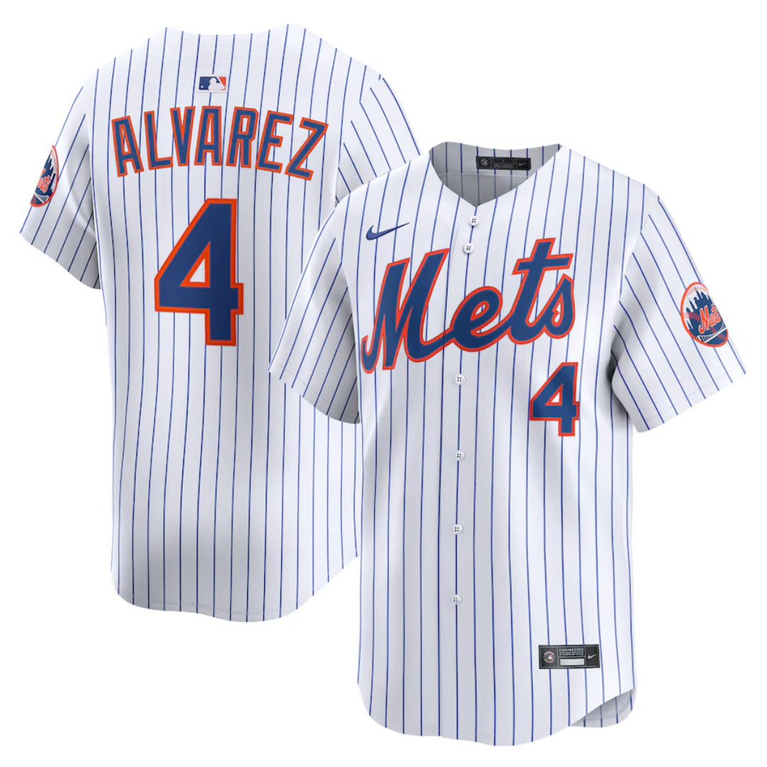 New York Mets White jersey 2025/26